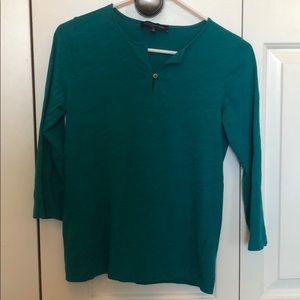 👗Jones New York knit top 3/4 length sleeves, medium